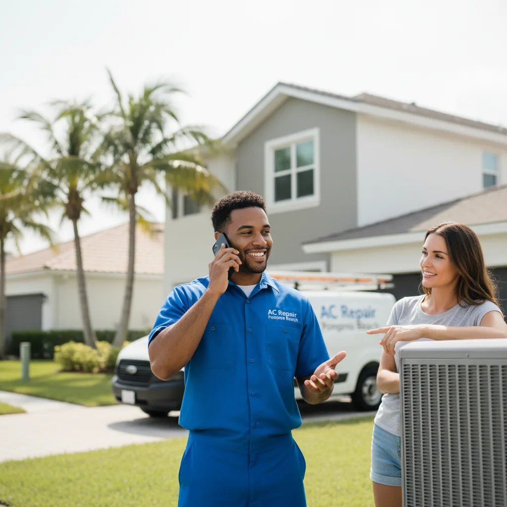 AC Repair Pompano Beach customer support in Utopia